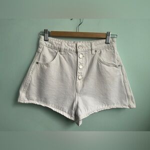 ROLLA'S Off-White Jean Shorts